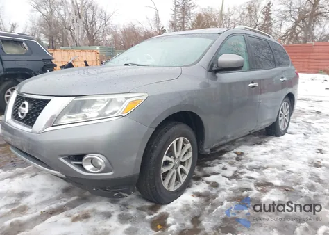 2015 Nissan Pathfinder Platinum/S/Sl/Sv from USA, damaged, VIN 5N1AR2MN9FC629514